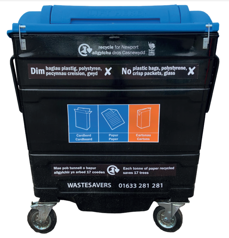 Wastesavers Blue Bin